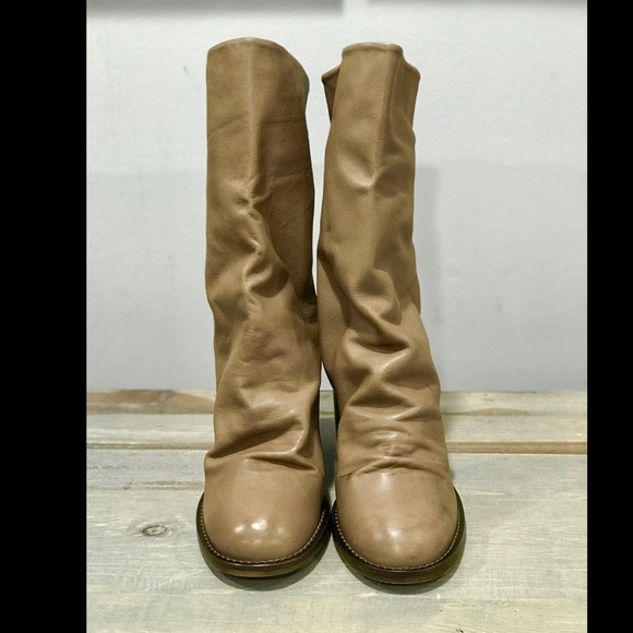 MWT- Elle Block Heel Slouch Boot by Free People - Picture 3 of 3